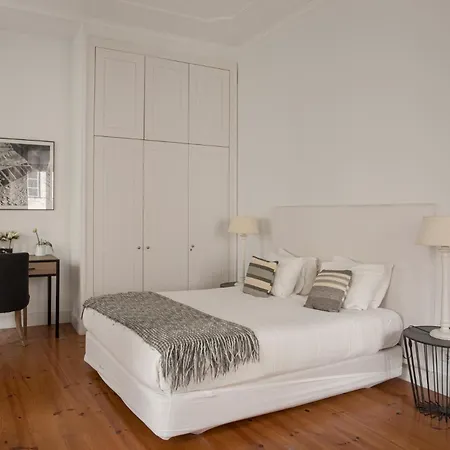 شقة Chic 1-bedroom In Cais Do Sodre - Modern And Lisboa